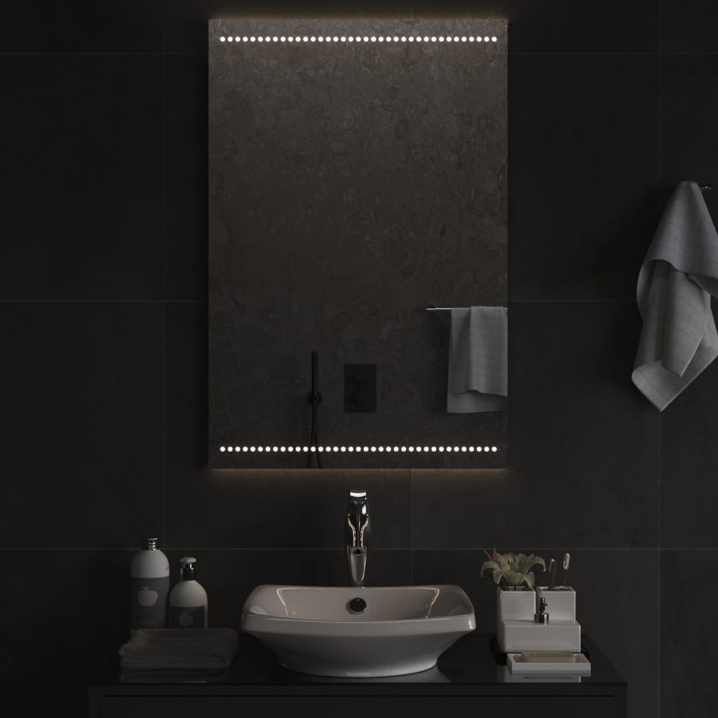 LED-es fürdőszobatükör 60x90 cm