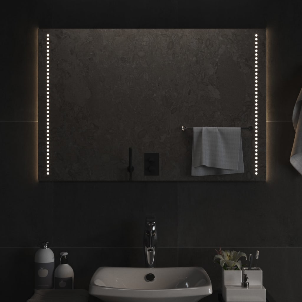 LED-es fürdőszobatükör 60x90 cm