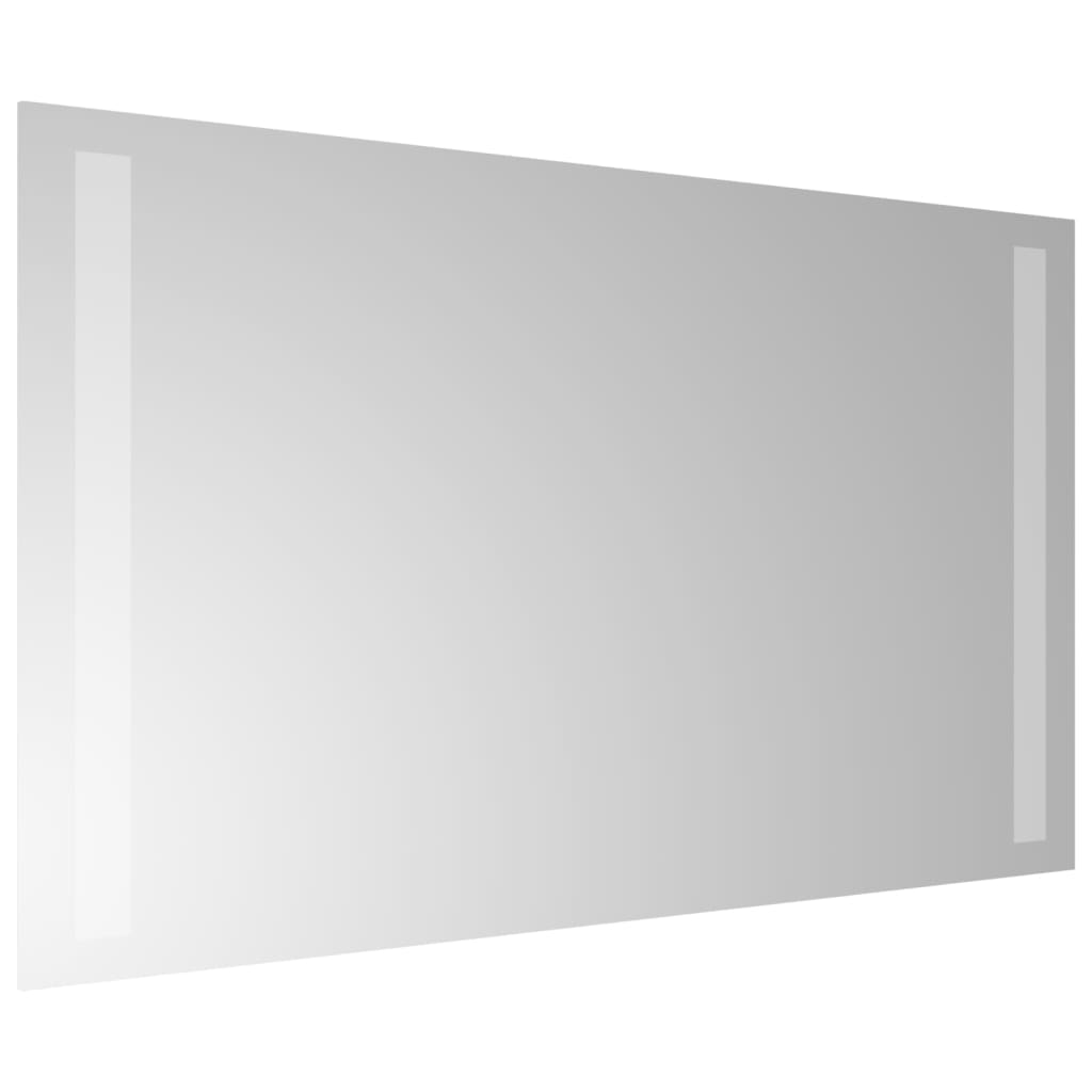 LED-es fürdőszobatükör 30x60 cm