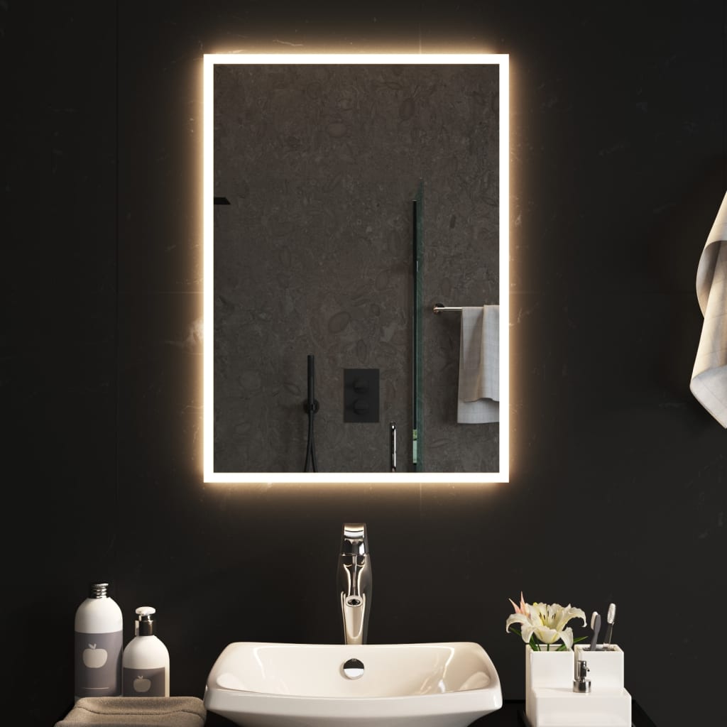 LED-es fürdőszobatükör 50 x 70 cm
