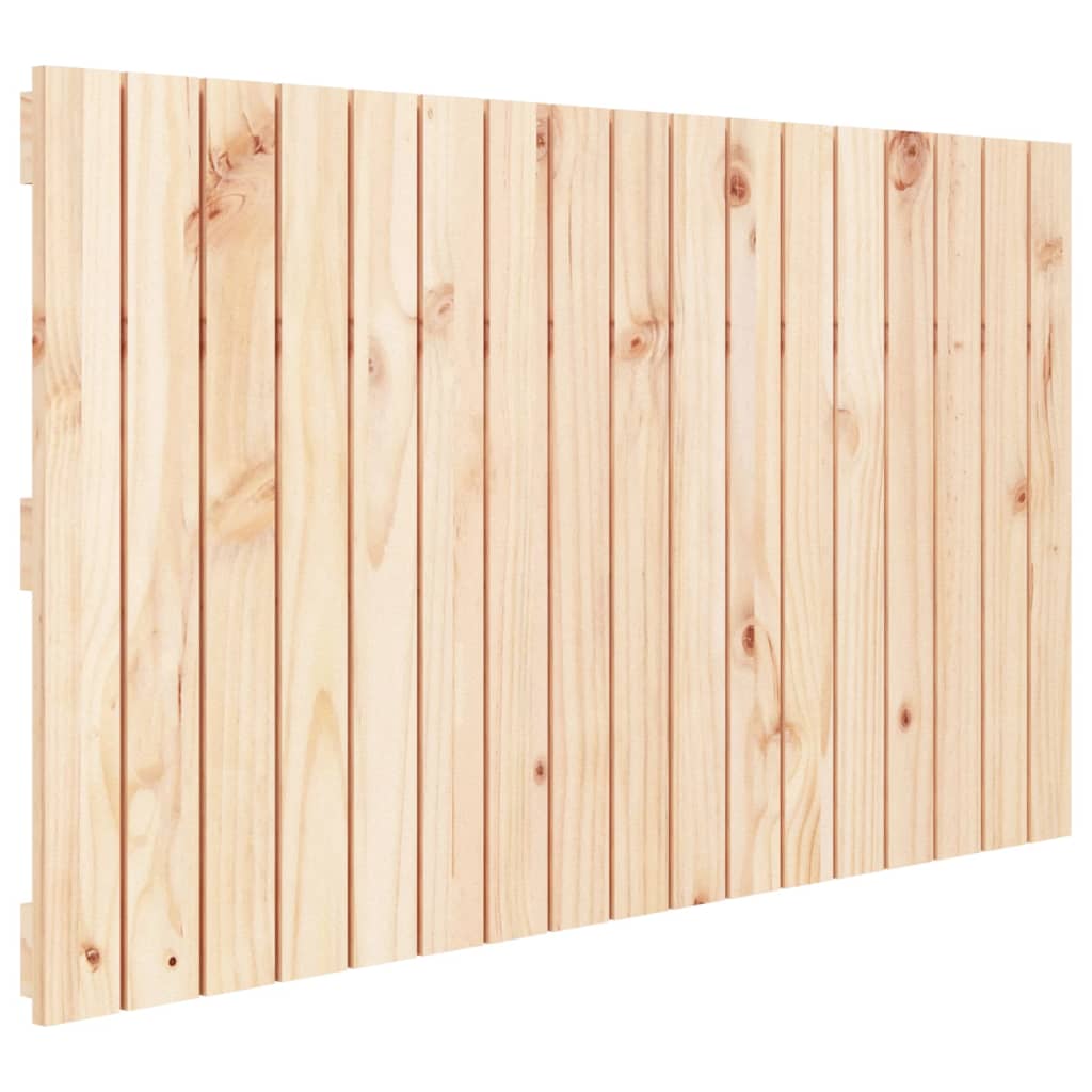 tömör fenyőfa fali fejtámla 108 x 3 x 60 cm