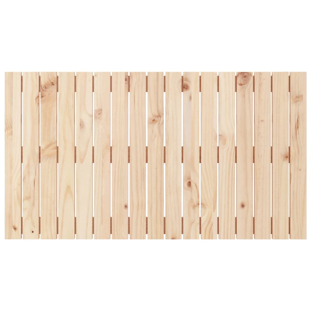 tömör fenyőfa fali fejtámla 108 x 3 x 60 cm