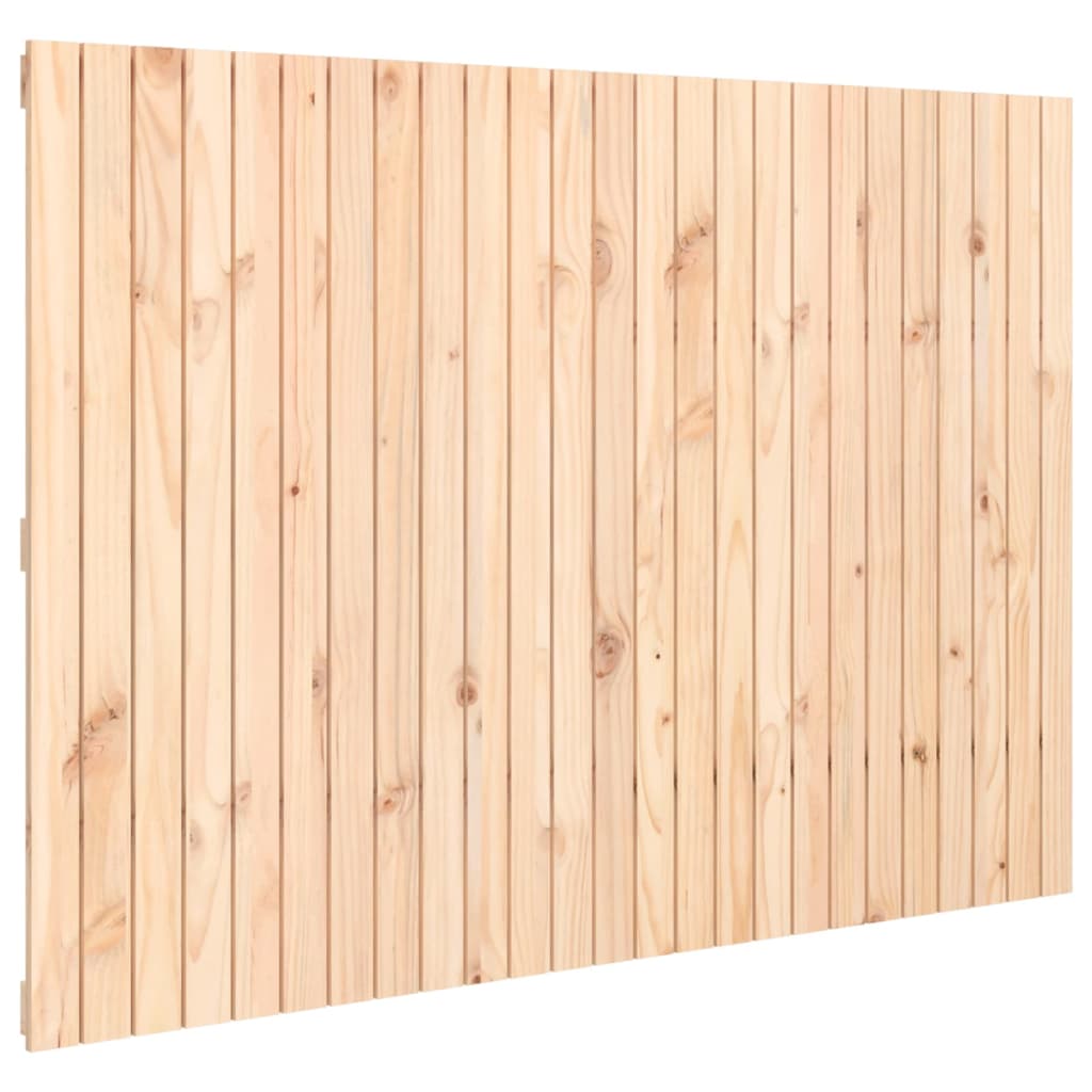 tömör fenyőfa fali fejtámla 159,5x3x110 cm