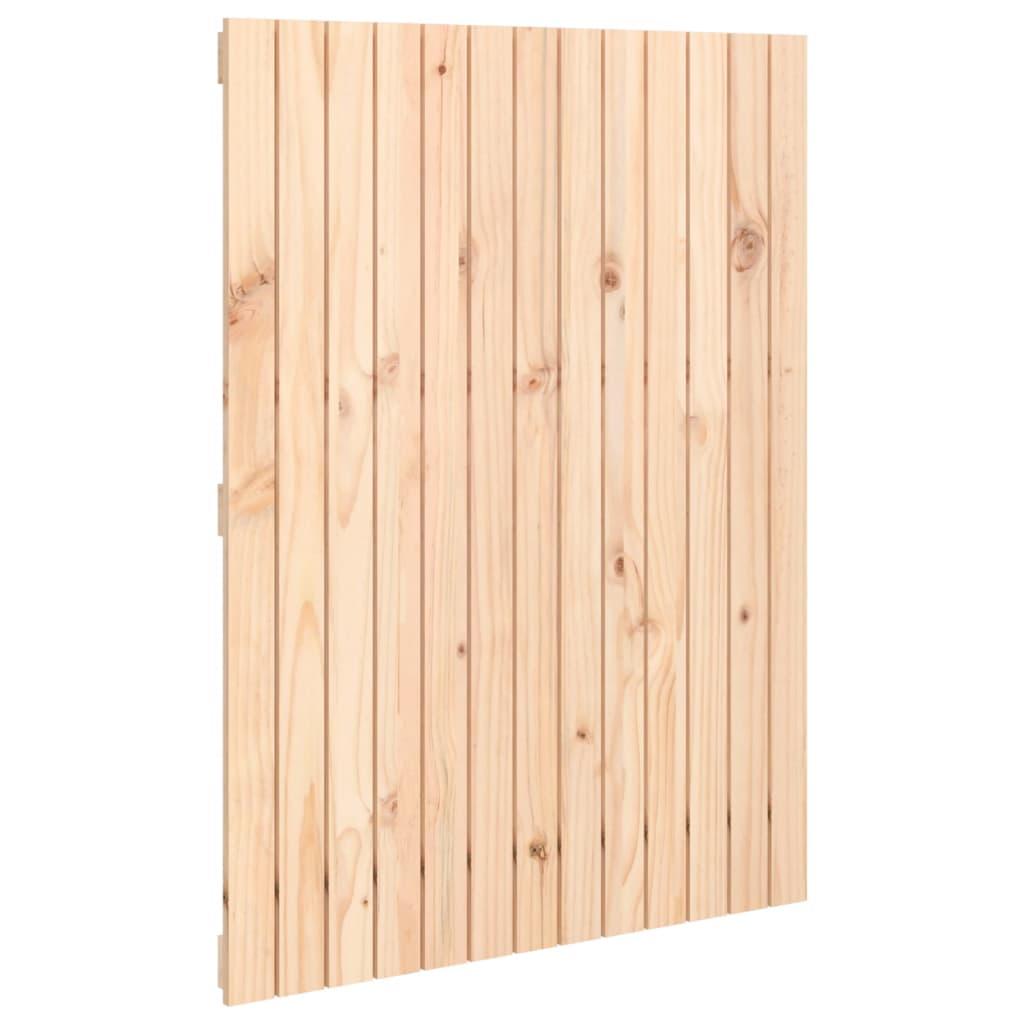tömör fenyőfa fali fejtámla 82,5 x 3 x 110 cm