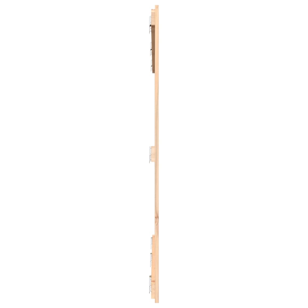 tömör fenyőfa fali fejtámla 166 x 3 x 110 cm