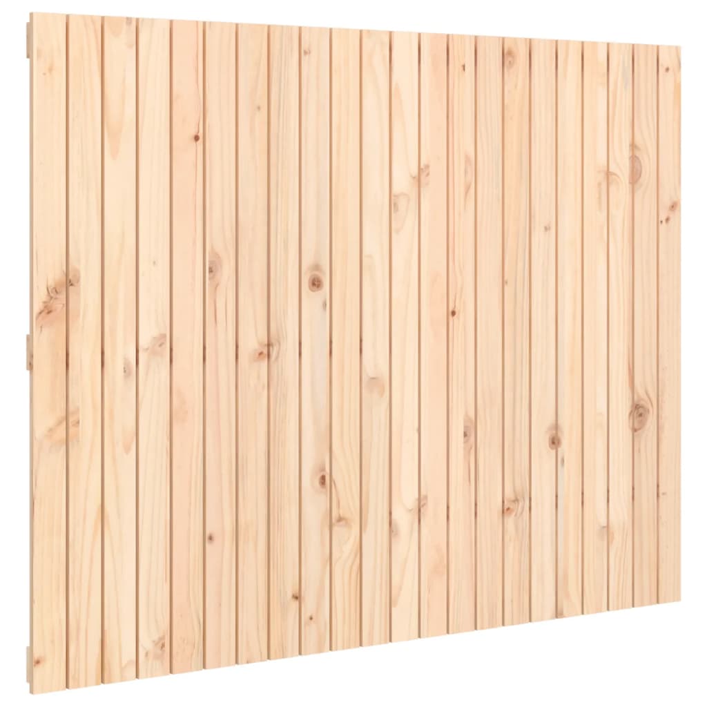 tömör fenyőfa fali fejtámla 140 x 3 x 110 cm