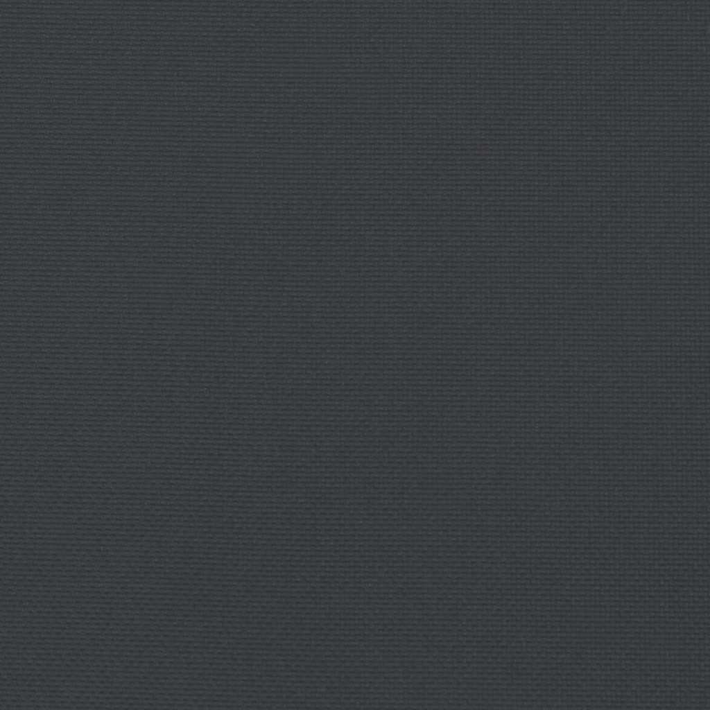 fekete oxford-szövet napozóágypárna 180x60x4 cm