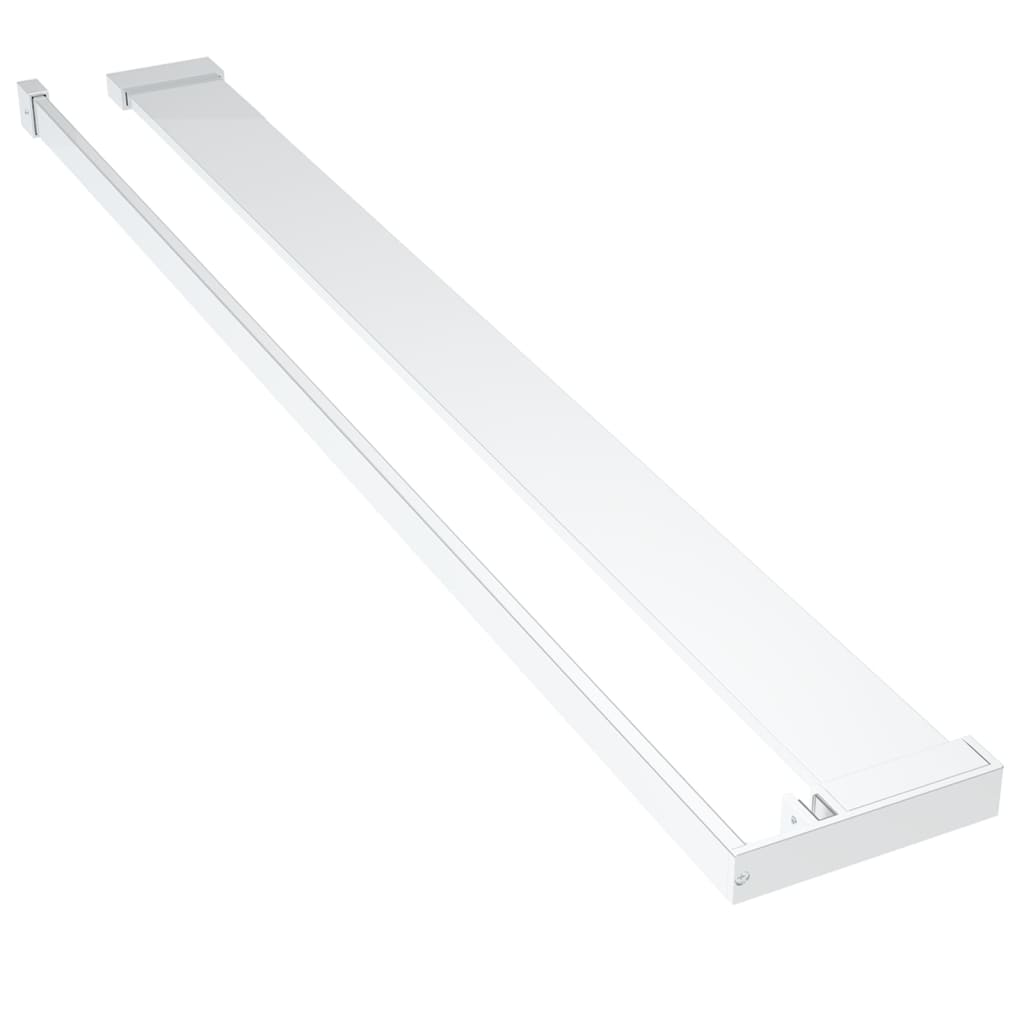 króm alumínium zuhanypolc walk-in zuhanyfalhoz 90 cm