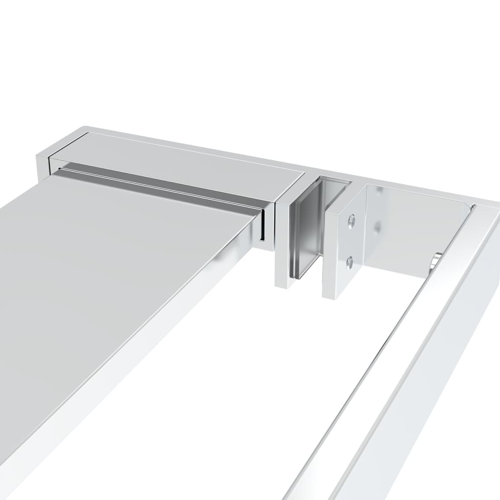 króm alumínium zuhanypolc walk-in zuhanyfalhoz 115 cm