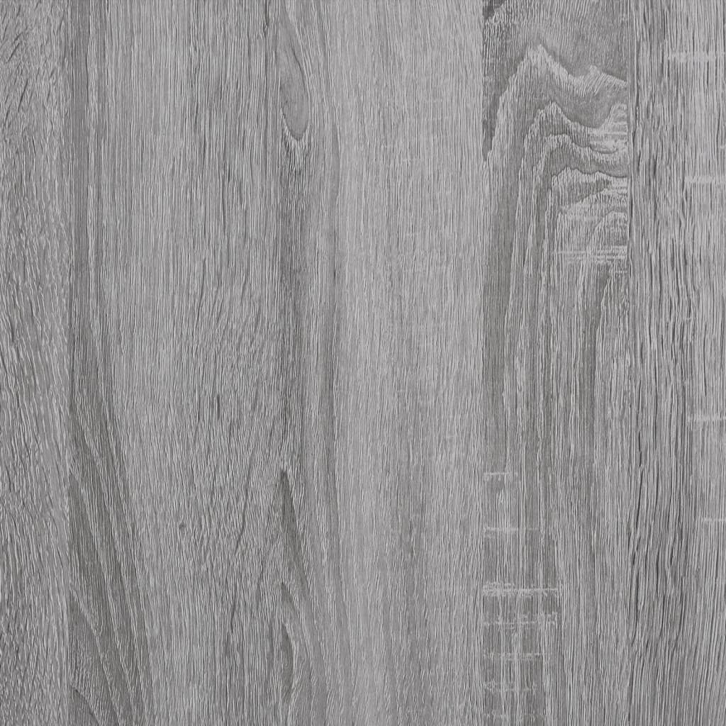 szürke sonoma színű TV-szekrény ajtóval 102 x 30 x 36 cm