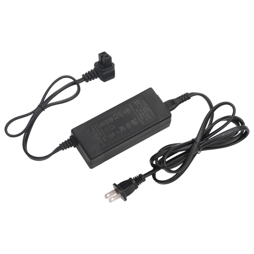 fekete-szürke PP hűtőláda kerékkel és adapterrel 30 L