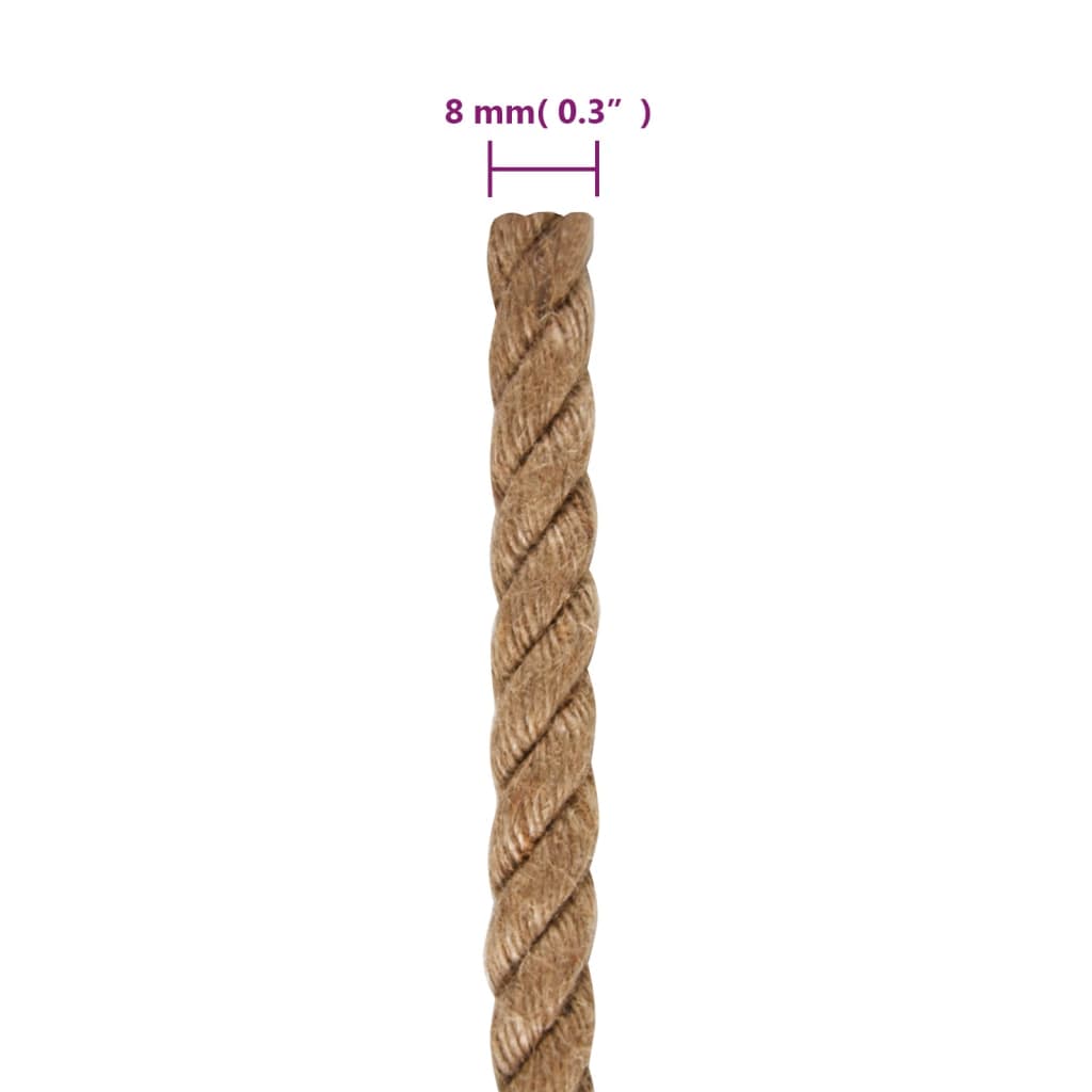 8 mm vastag jutakötél 50 m
