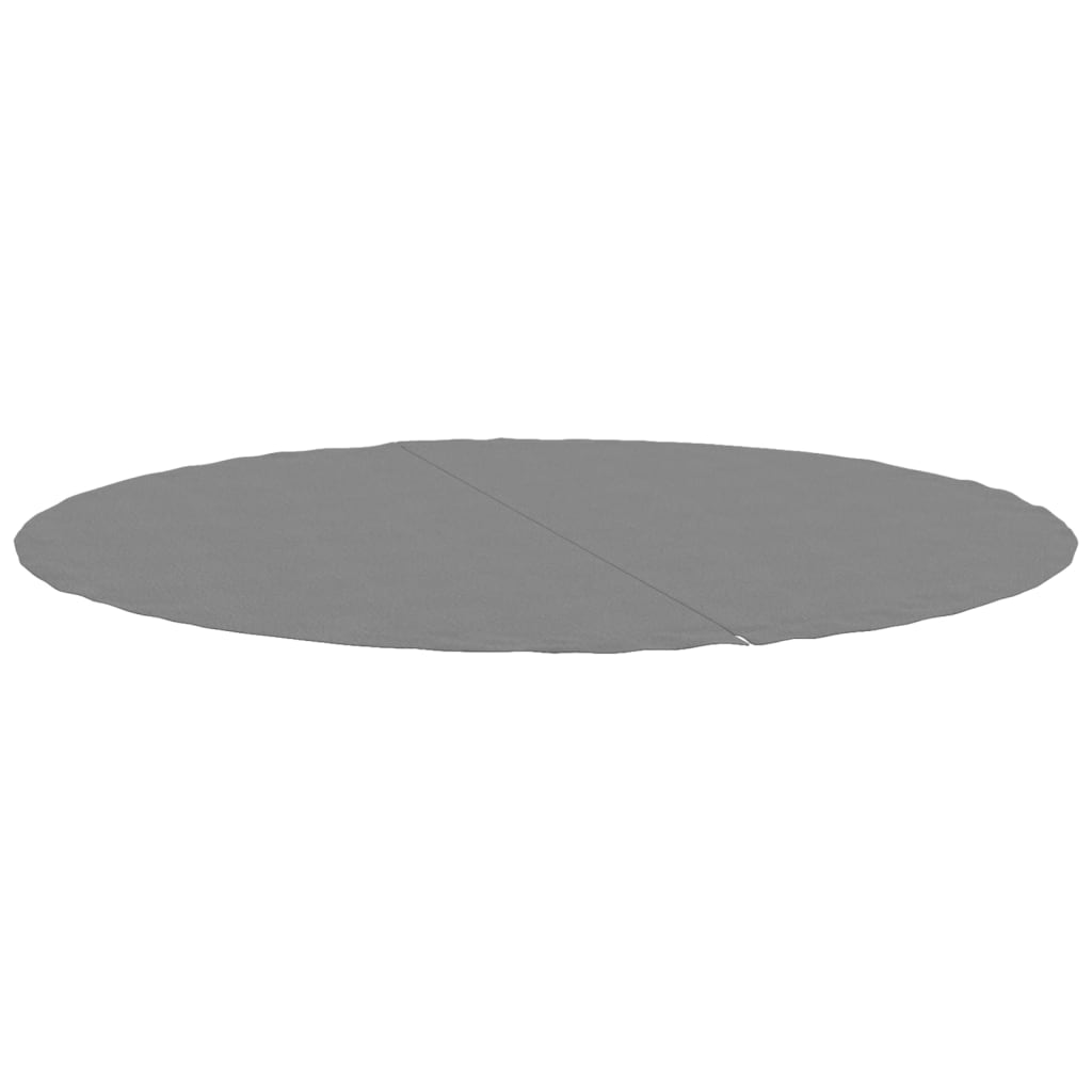 világosszürke poliészter geotextília medencealátét Ø 244 cm