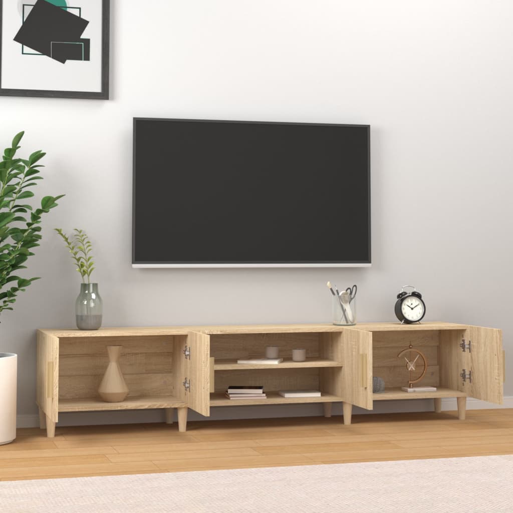 sonoma tölgyfa TV-szekrény 180 x 31,5 x 40 cm