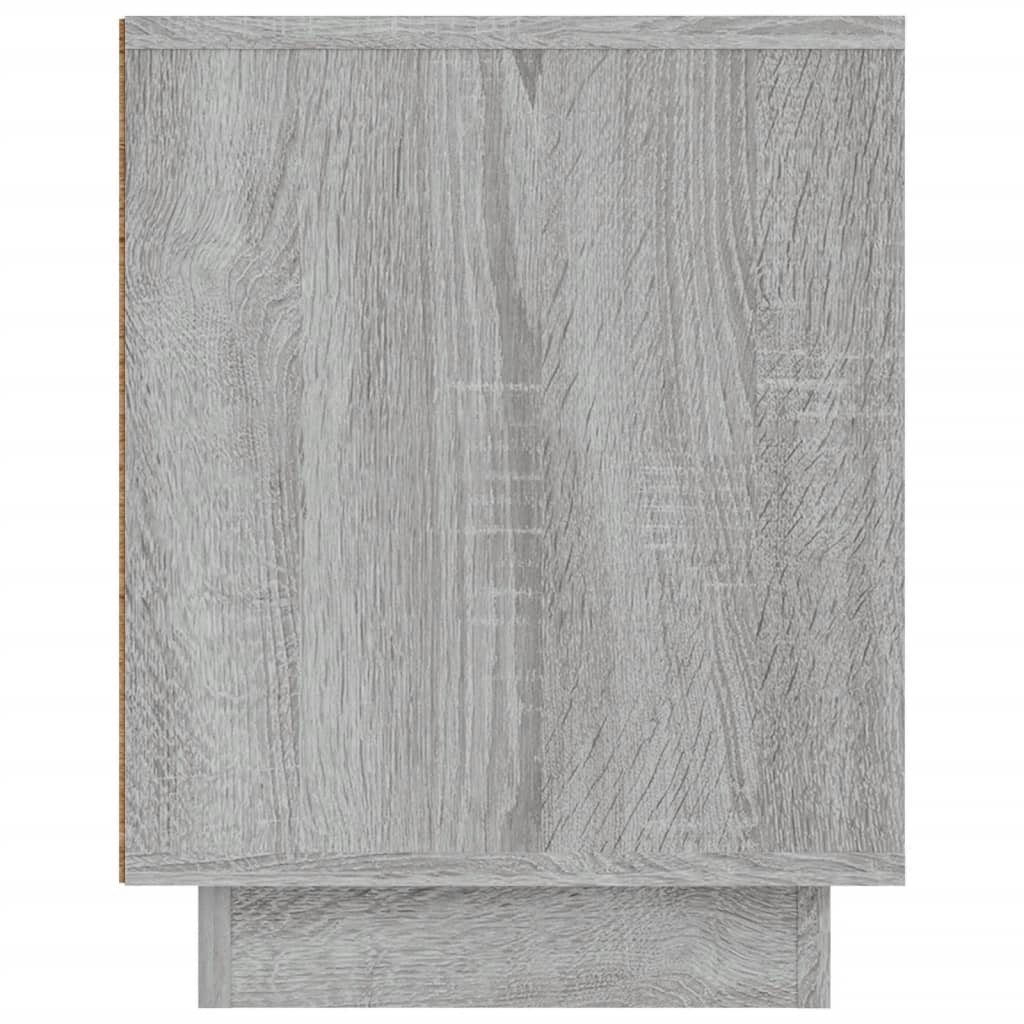 szürke sonoma színű szerelt fa TV-szekrény 80x35x45 cm