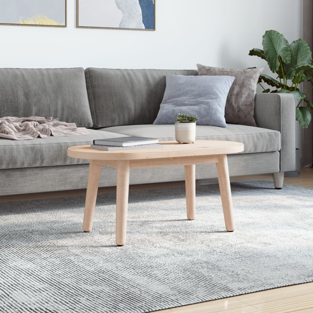 tömör fenyőfa asztallap 70 x 35 x 2,5 cm ovális