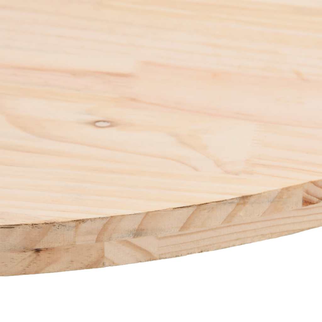 tömör fenyőfa asztallap 90 x 45 x 2,5 cm ovális