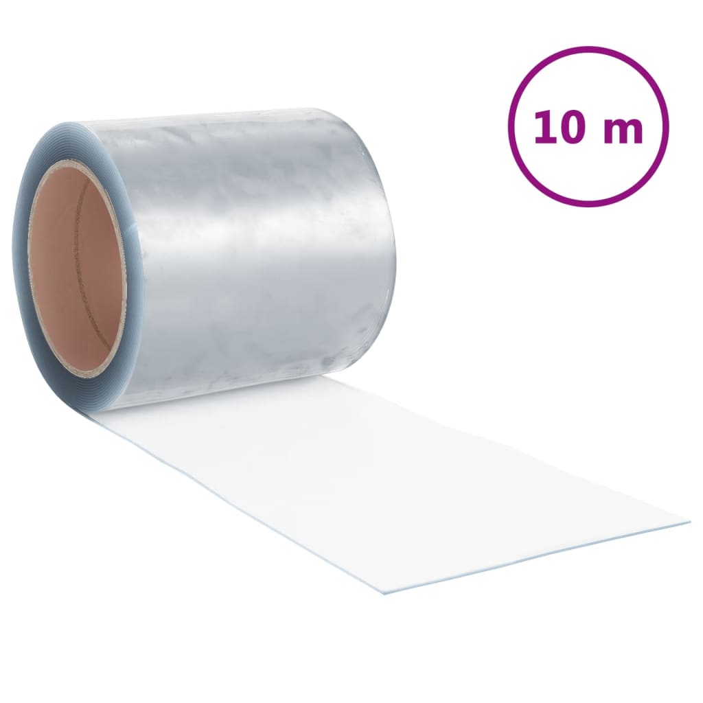 átlátszó PVC ajtófüggöny 200 mm x 1,6 mm 10 m