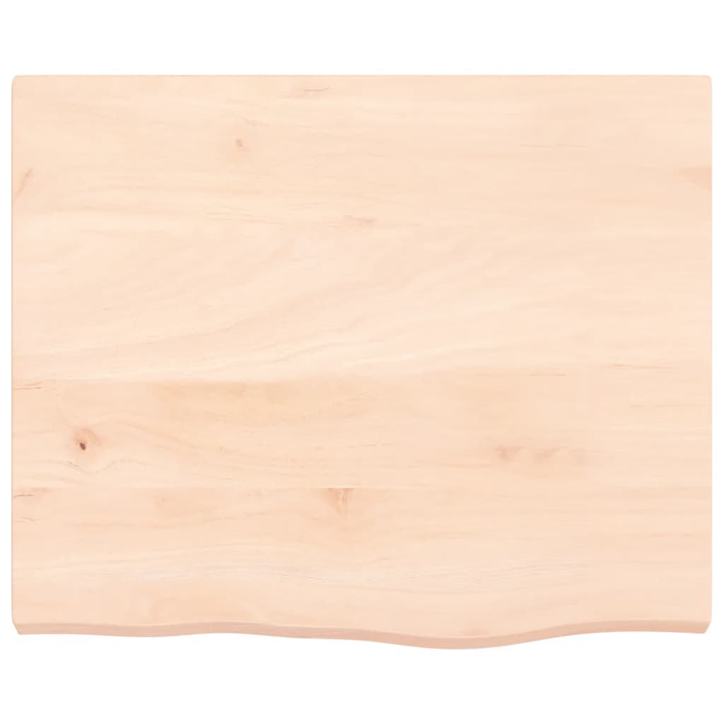 kezeletlen tömör tölgyfa fali polc 60x50x(2-4) cm