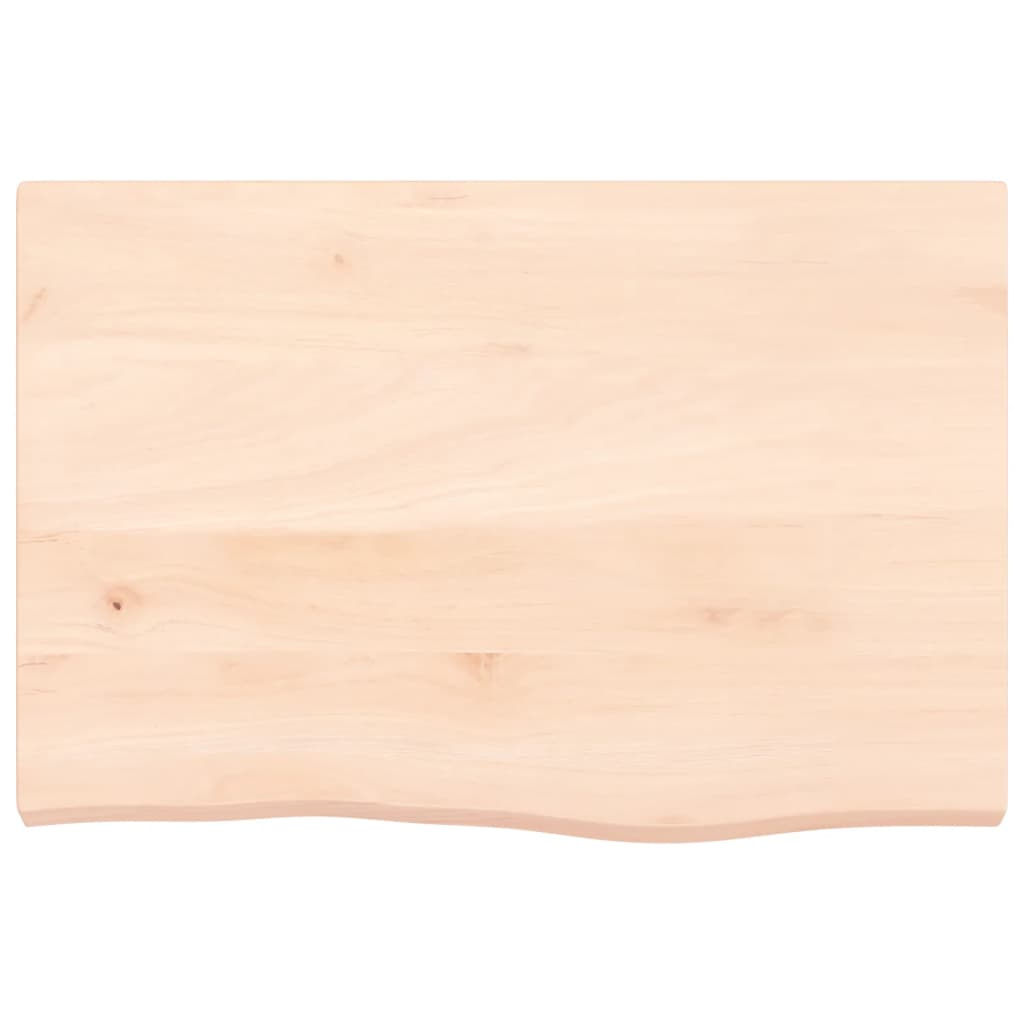 kezeletlen tömör tölgyfa asztallap 60x40x(2-4) cm