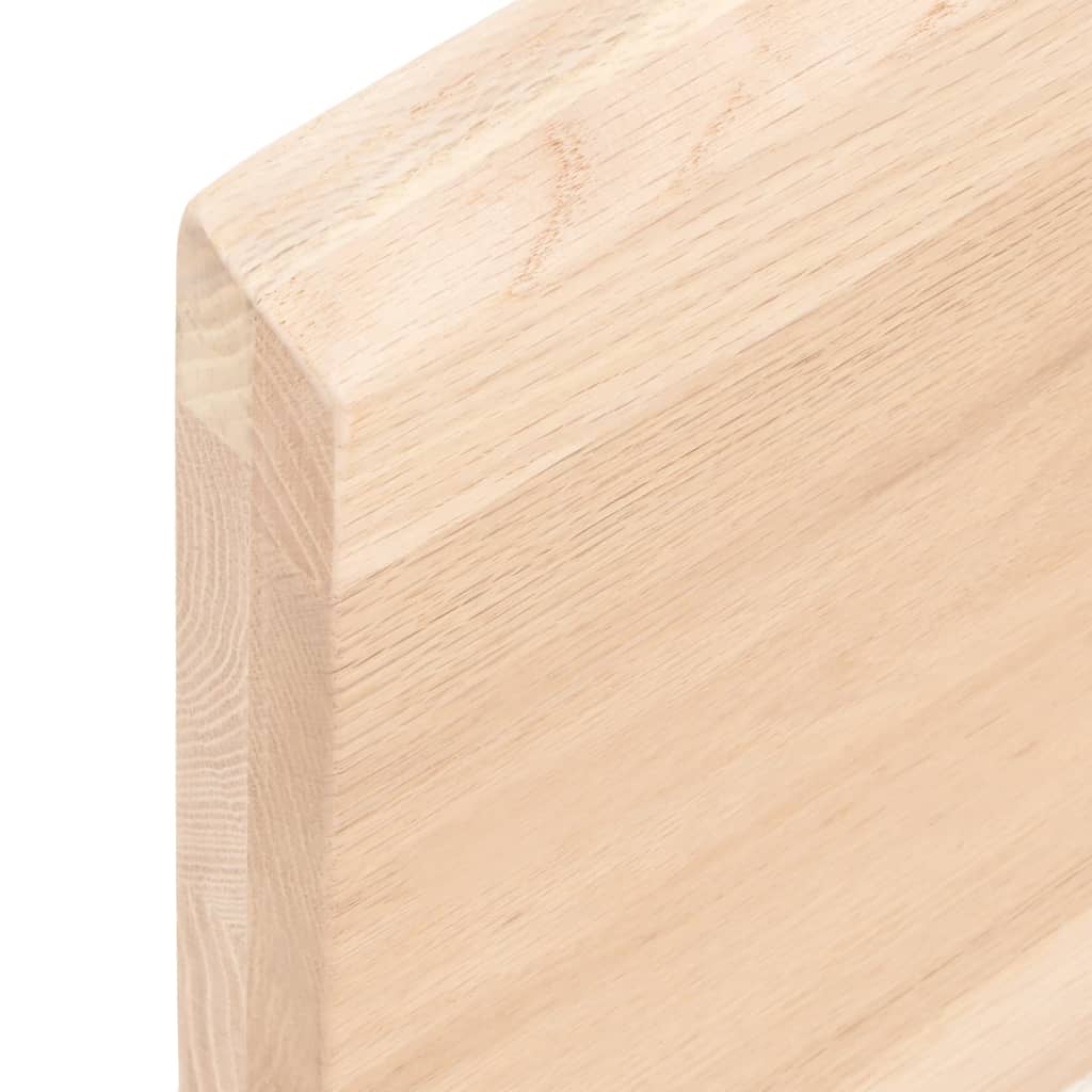 kezeletlen tömör tölgyfa asztallap 60x40x(2-4) cm