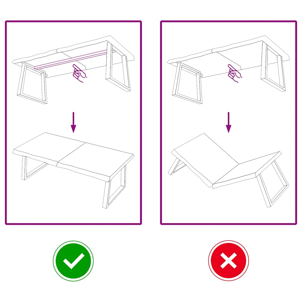 világosbarna kezelt tömör tölgyfa asztallap 120x60x(2-6) cm