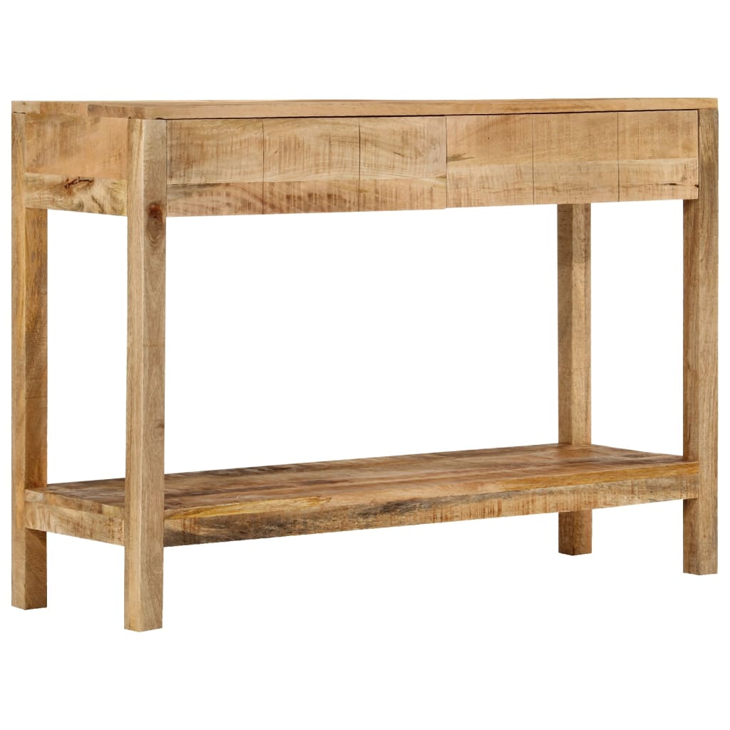 tömör mangófa tálalóasztal 2 fiókkal 110 x 35 x 75 cm