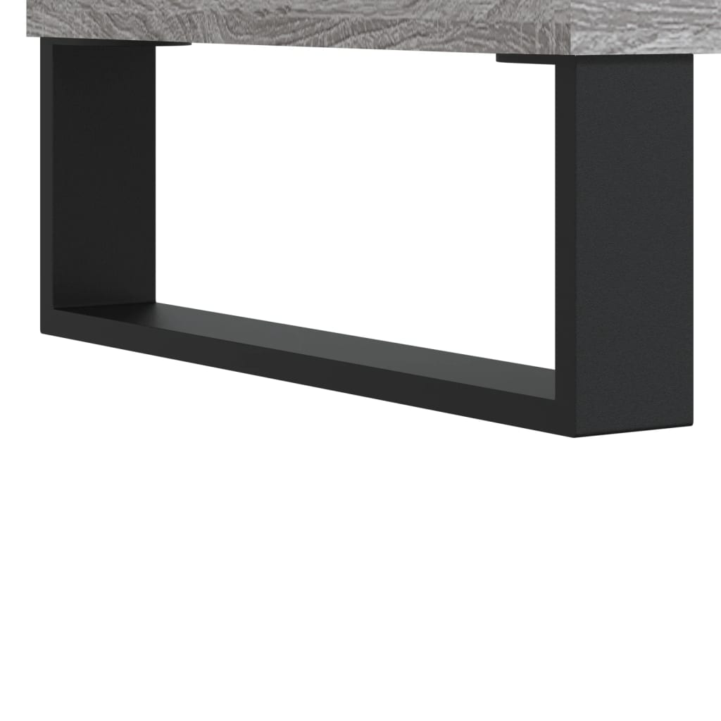 szürke sonoma színű szerelt fa TV-szekrény 104x35x50 cm