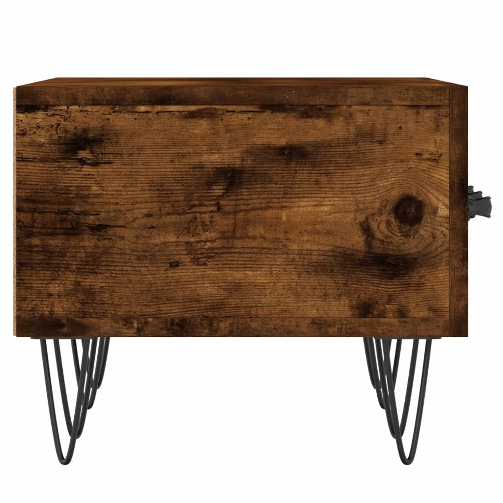füstös tölgy színű szerelt fa TV-szekrény 150 x 36 x 50 cm