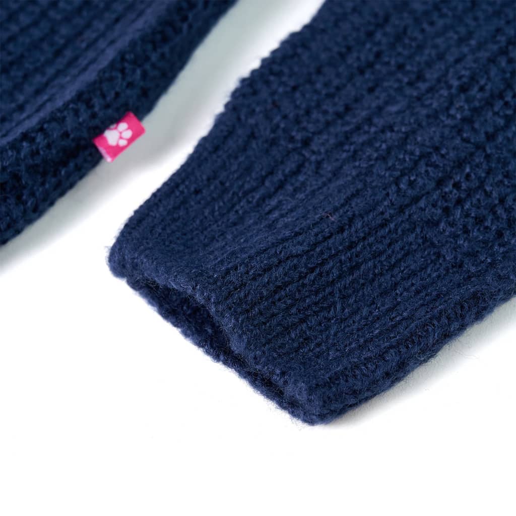 Gyerek pulóver kötött Navy 116