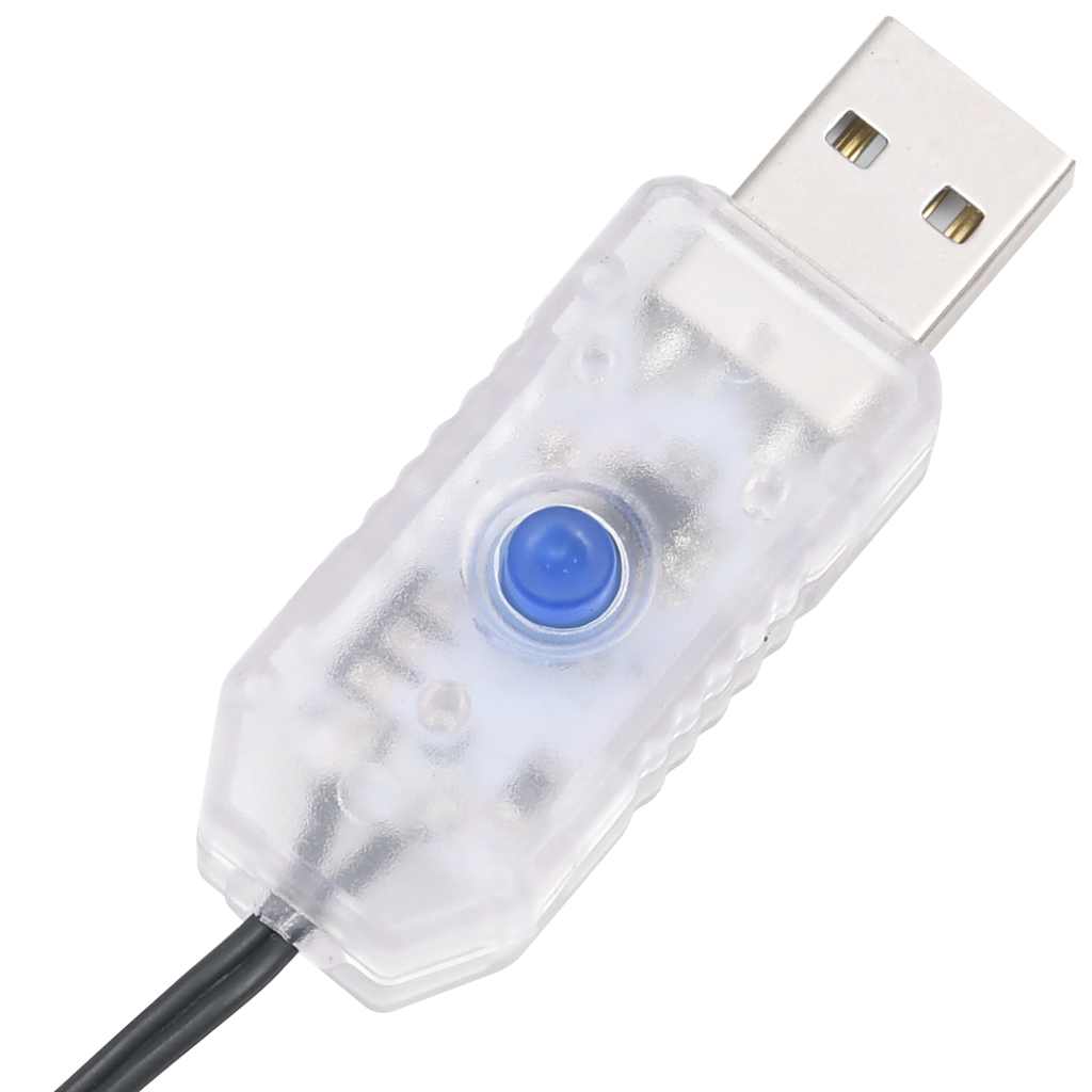 hideg fehér LED karácsonyfa 275 LED 180 cm