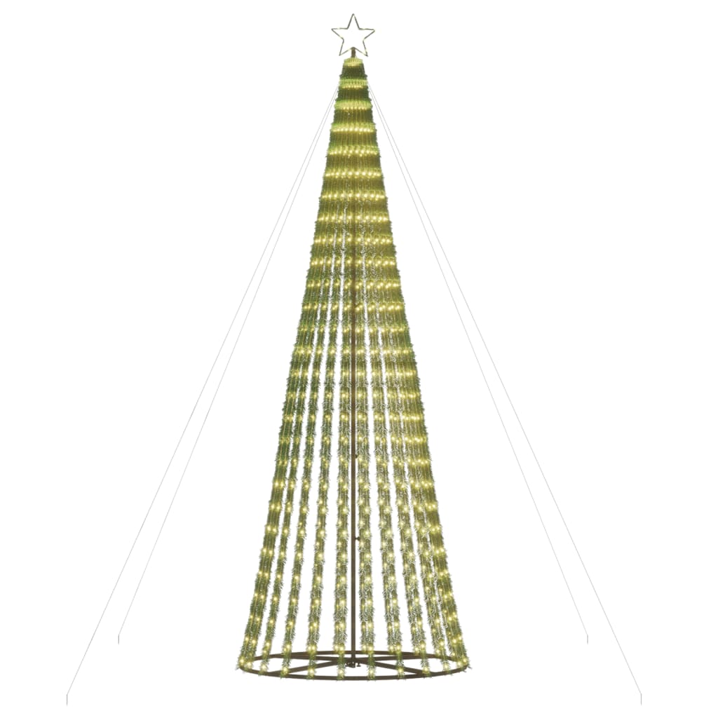 meleg fehér LED karácsonyfa 688 LED 300 cm