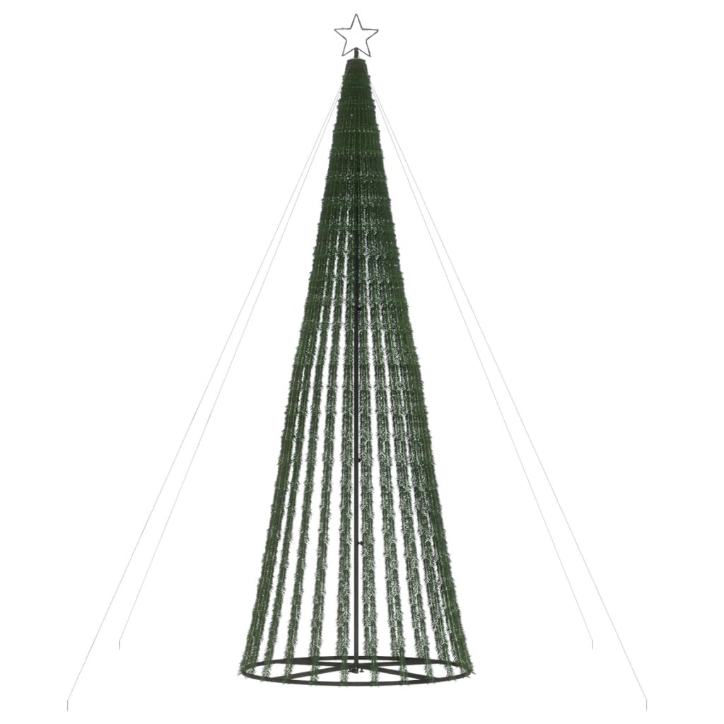 kék LED karácsonyfa 688 LED 300 cm