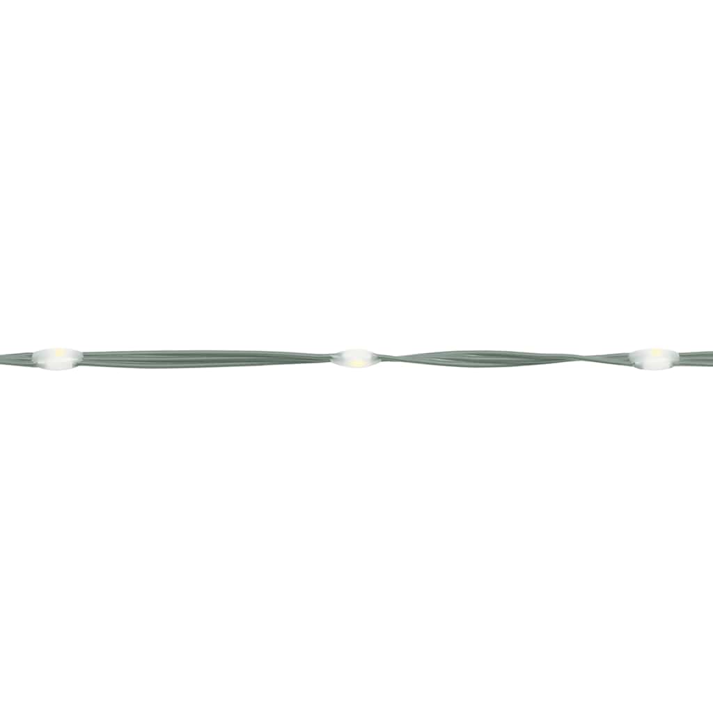 meleg fehér LED karácsonyfa tüskékkel 220 LED 180 cm