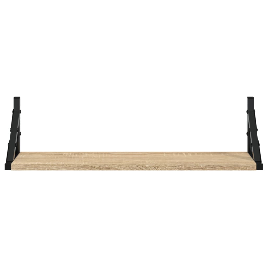 2 db sonoma tölgy fali polc 60 x 15 x 15,5 cm