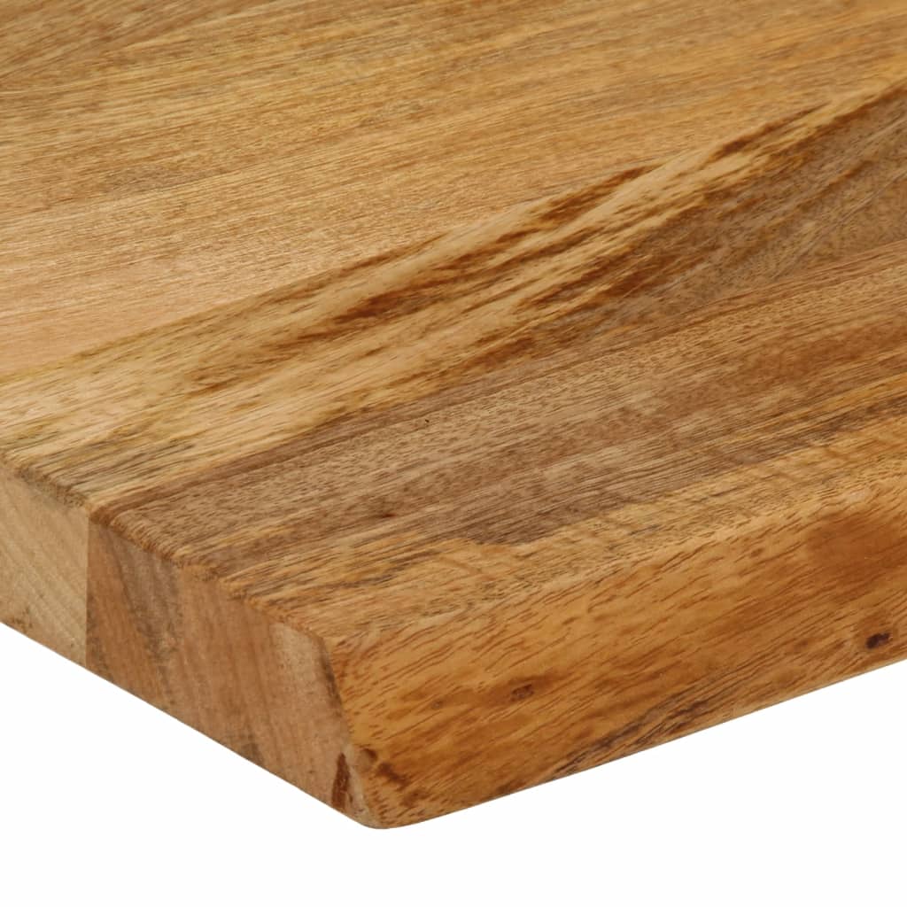 tömör mangófa természetes élű asztallap 40 x 20 x 2,5 cm