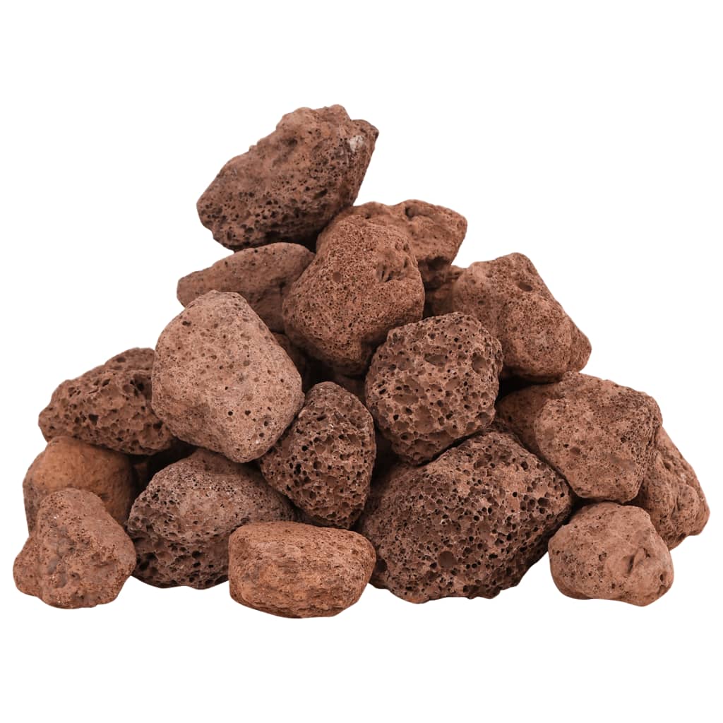 10 kg piros vulkanikus kőzet 3-5 cm