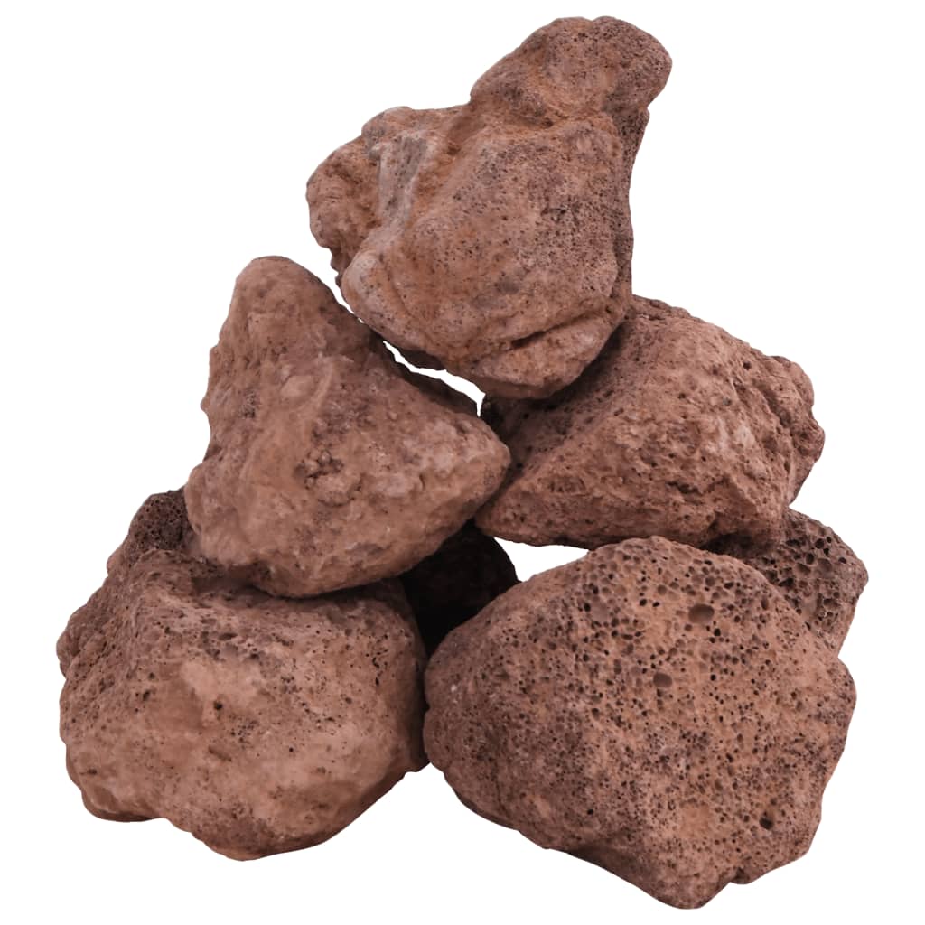piros vulkanikus kőzetek 10-30 cm 10 kg