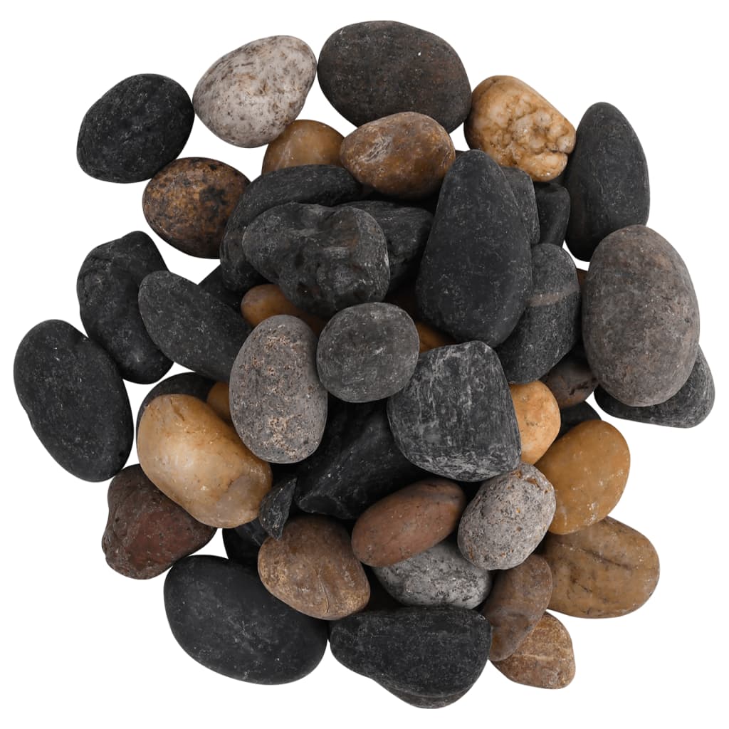 vegyes színű csiszolt kavics 5-8 cm 10 kg