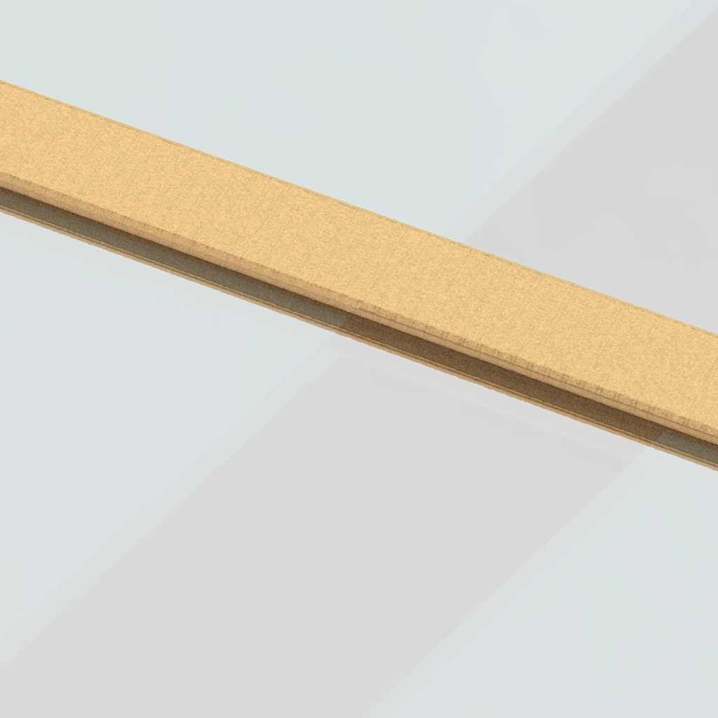 aranyszínű átlátszó ESG üveg és alumínium tolóajtó 76 x 205 cm