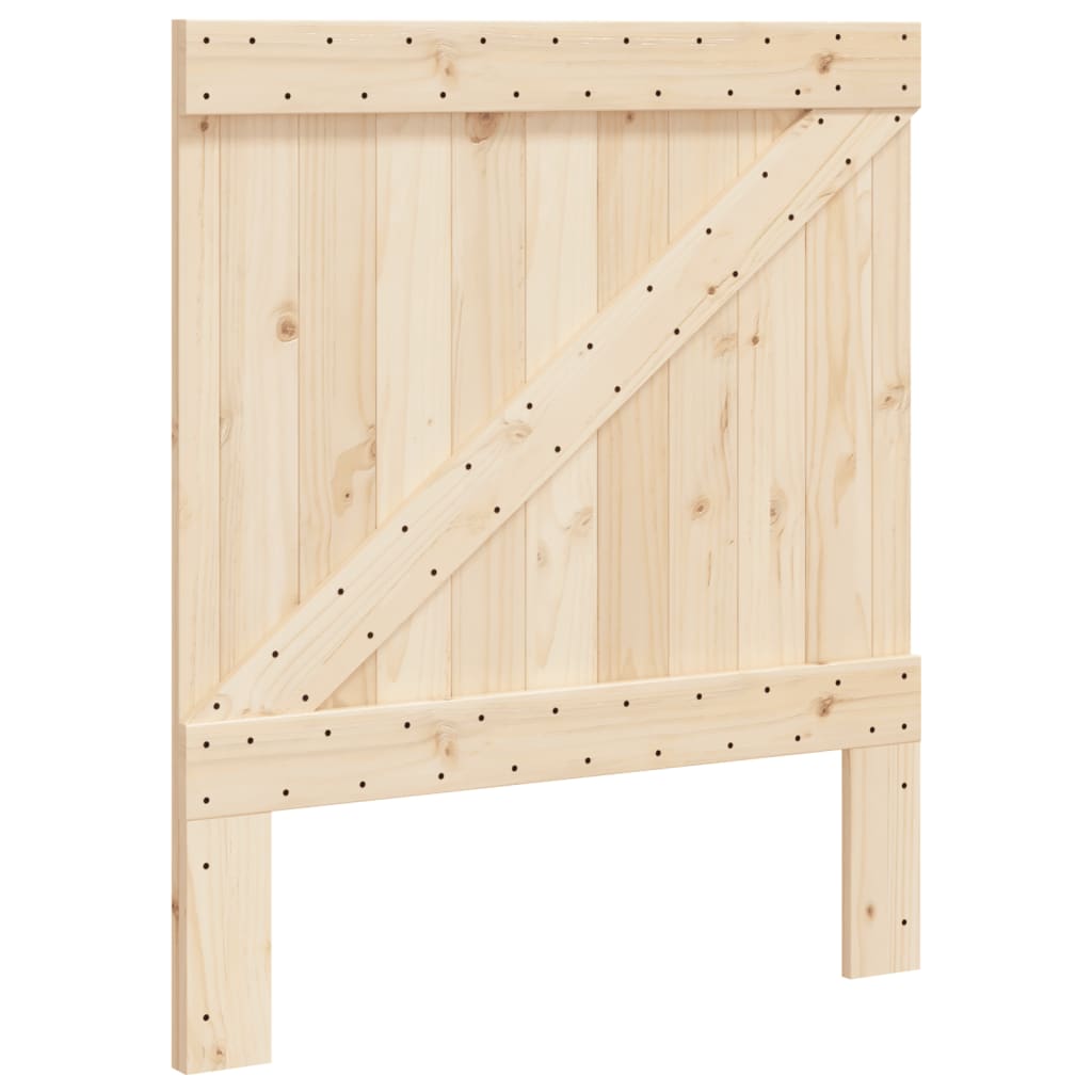 tömör fenyőfa fejtámla 90 x 104 cm