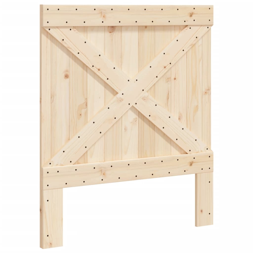tömör fenyőfa fejtámla 90 x 104 cm
