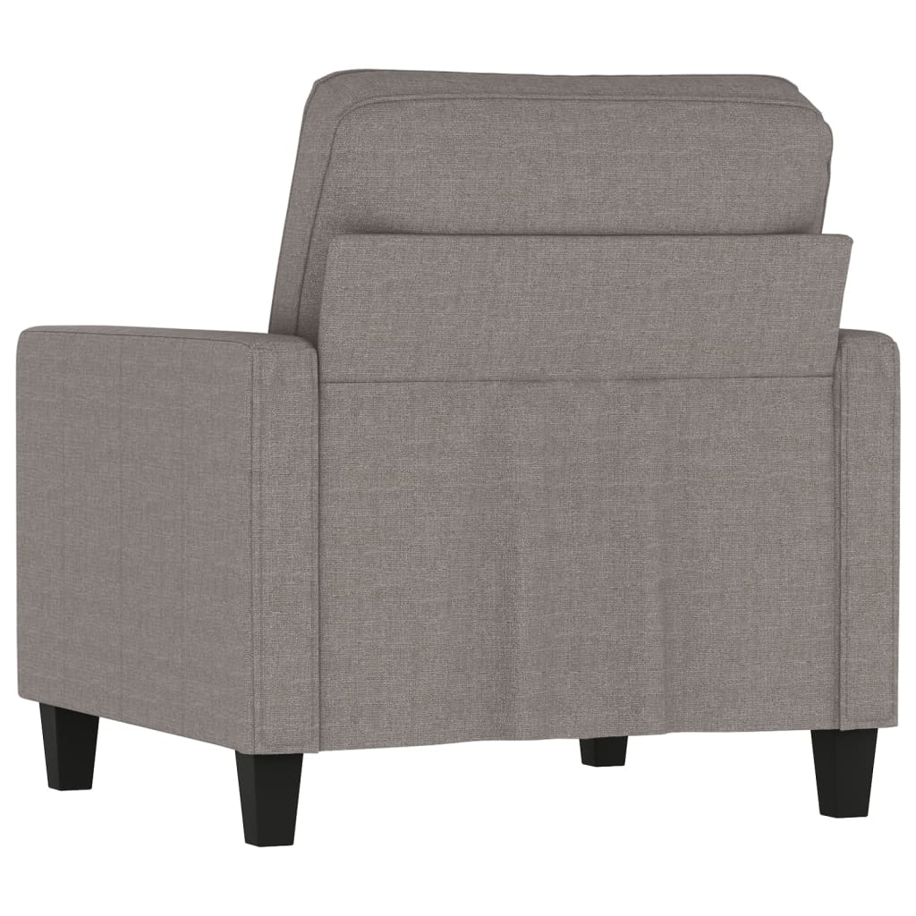 tópszínű szövet kanapéfotel 60 cm