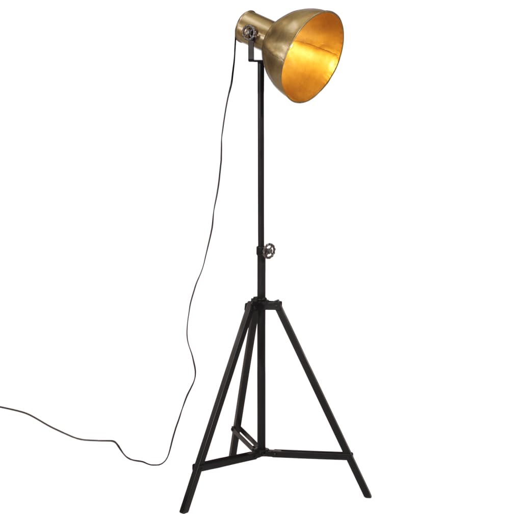 antik sárgaréz állólámpa 25 W 61x61x90/150 cm E27