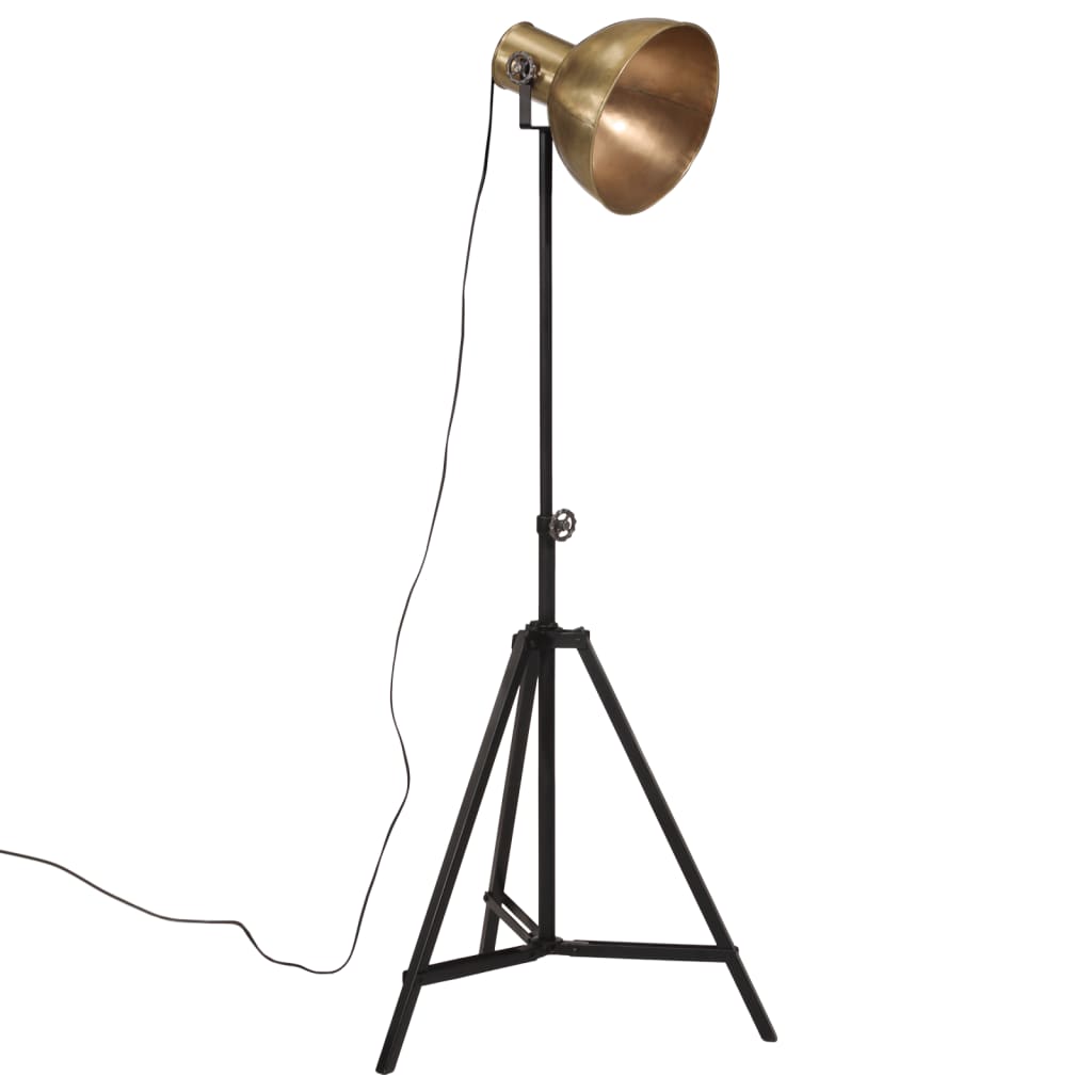 antik sárgaréz állólámpa 25 W 61x61x90/150 cm E27