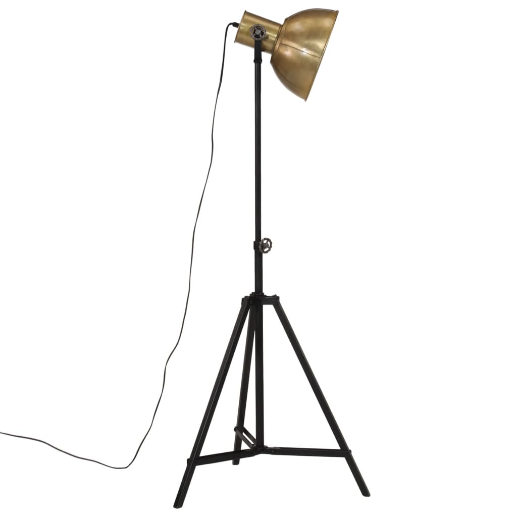 antik sárgaréz állólámpa 25 W 61x61x90/150 cm E27