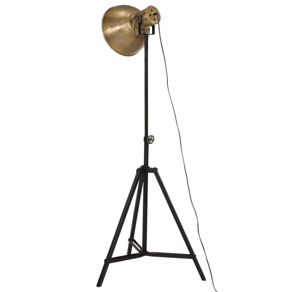 antik sárgaréz állólámpa 25 W 61x61x90/150 cm E27