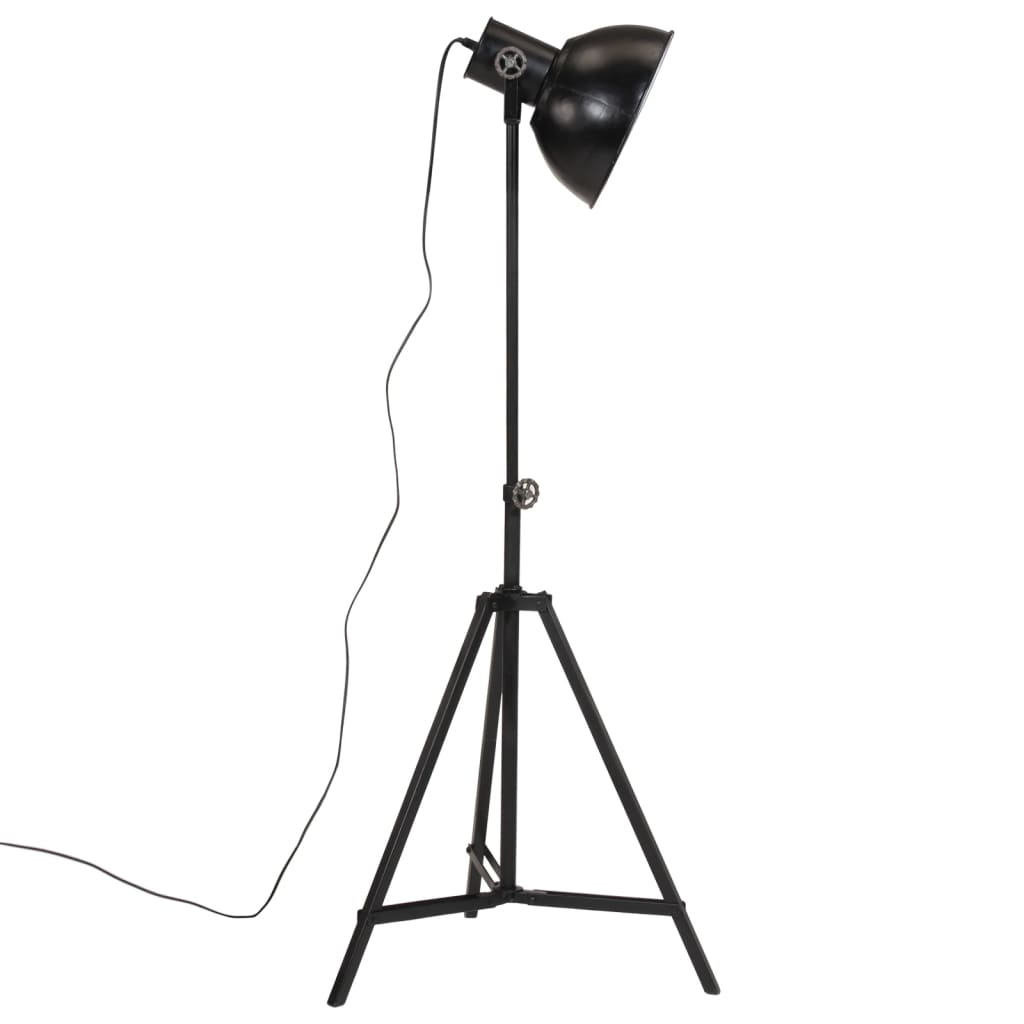 fekete állólámpa 25 W 61x61x90/150 cm E27