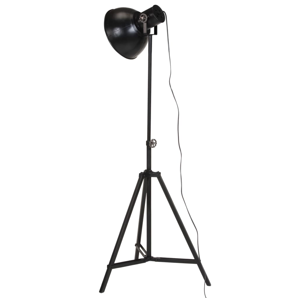 fekete állólámpa 25 W 61x61x90/150 cm E27