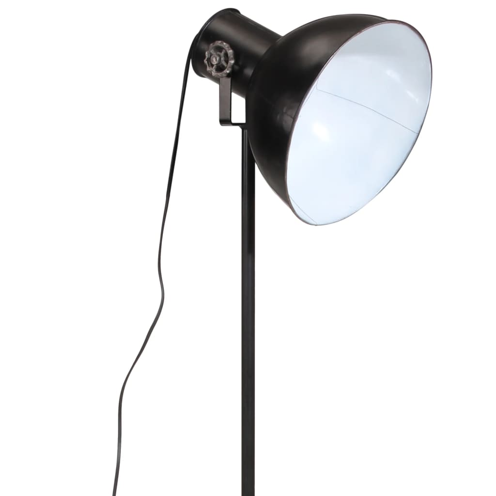 fekete állólámpa 25 W 61x61x90/150 cm E27